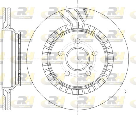 ROADHOUSE stabdžių diskas 61187.10