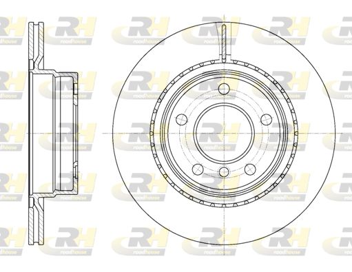 ROADHOUSE Тормозной диск 61231.10
