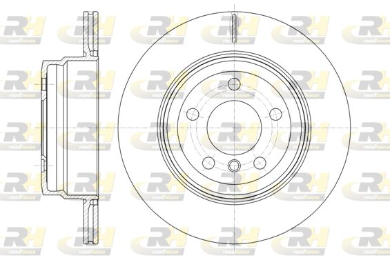 ROADHOUSE Тормозной диск 61287.10