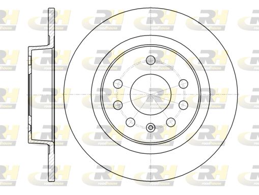 ROADHOUSE Тормозной диск 61317.00