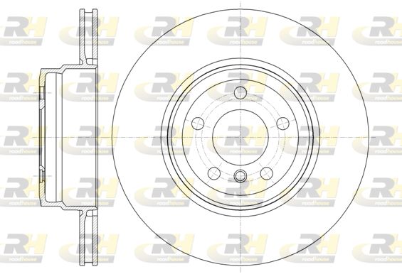 ROADHOUSE Тормозной диск 61337.10
