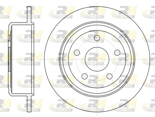 ROADHOUSE Тормозной диск 61368.00