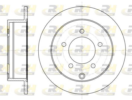 ROADHOUSE Тормозной диск 61377.00