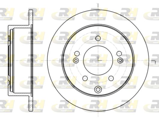ROADHOUSE Тормозной диск 61401.00