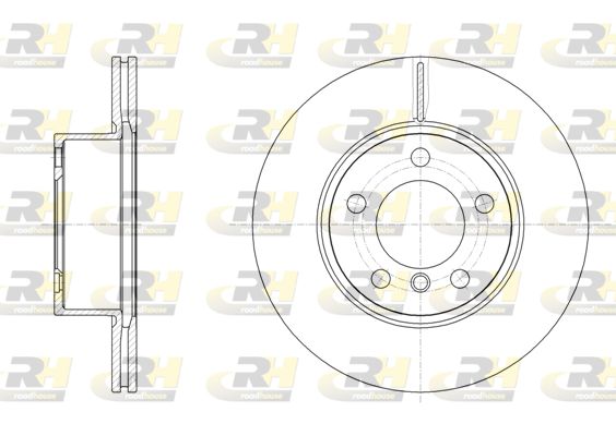 ROADHOUSE Тормозной диск 61449.10