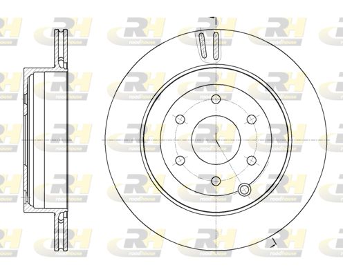 ROADHOUSE Тормозной диск 62135.10