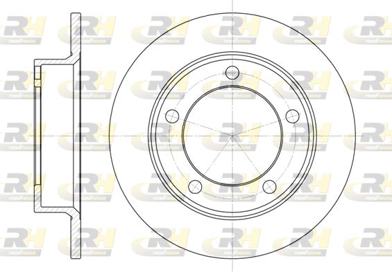 ROADHOUSE Тормозной диск 6257.00