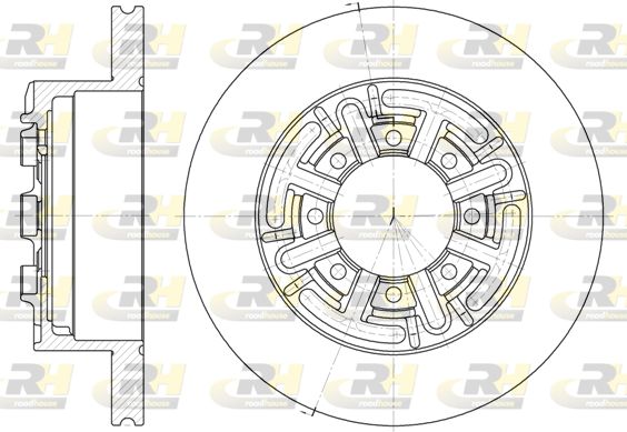 ROADHOUSE Тормозной диск 6420.00