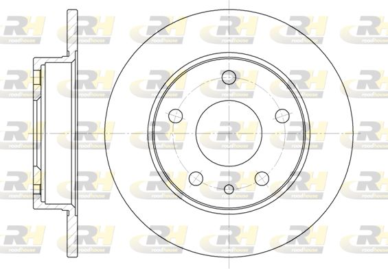 ROADHOUSE Тормозной диск 6516.00