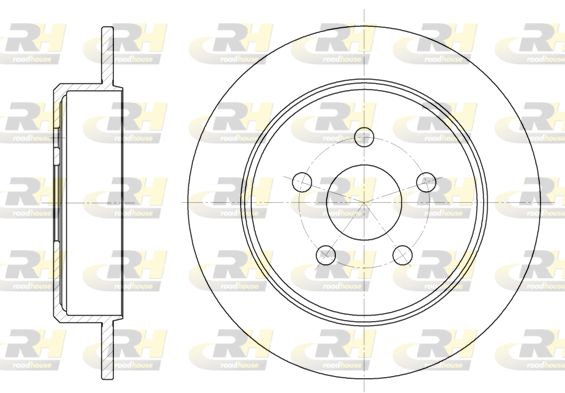 ROADHOUSE Тормозной диск 6901.00