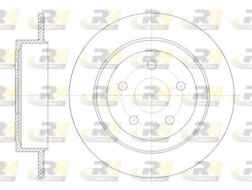 ROADHOUSE Тормозной диск 6902.00