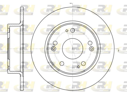 ROADHOUSE Тормозной диск 6984.00