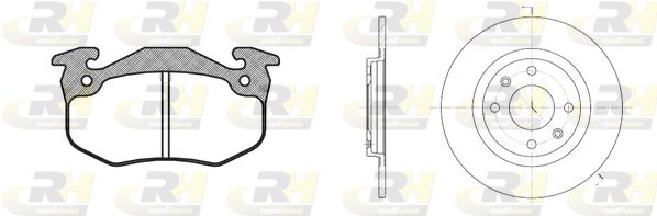 ROADHOUSE Комплект тормозов, дисковый тормозной механизм 8144.00