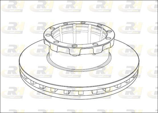 ROADHOUSE stabdžių diskas NSX1008.20