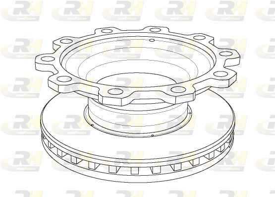 ROADHOUSE stabdžių diskas NSX1097.20