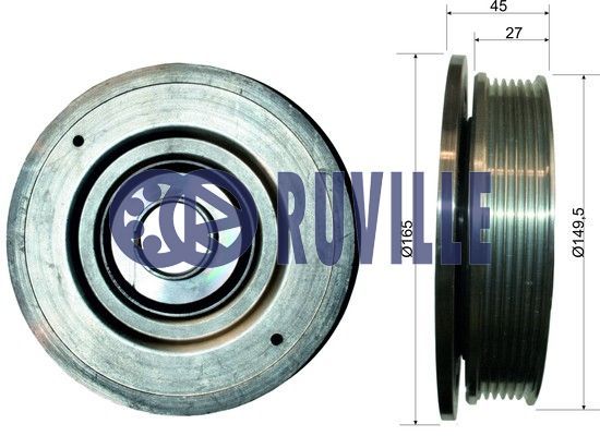 RUVILLE Ременный шкив, коленчатый вал 515513