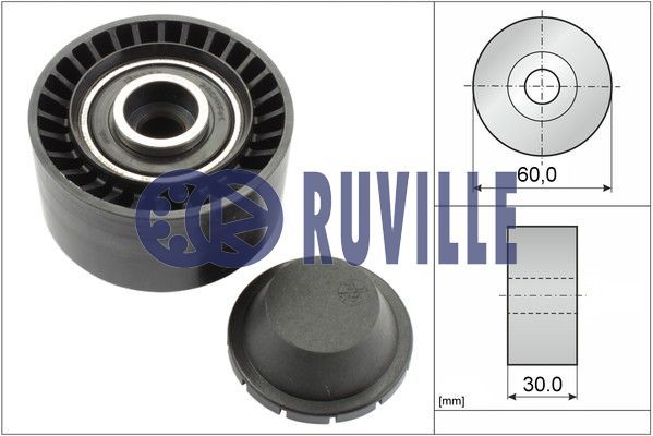 RUVILLE kreipiantysis skriemulys, V formos rumbuotas dirža 55247