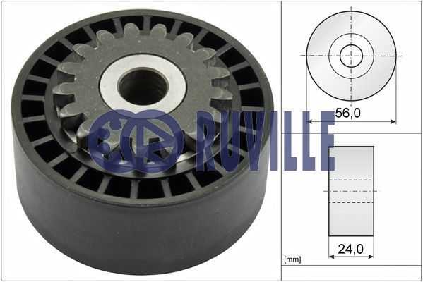 RUVILLE Натяжной ролик, поликлиновой ремень 55550