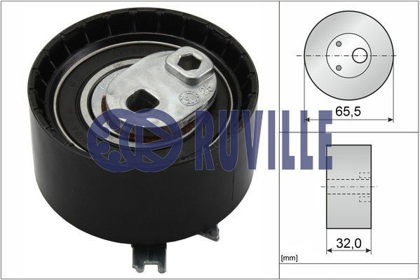 RUVILLE Натяжной ролик, ремень ГРМ 55566