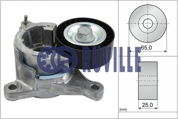 RUVILLE Натяжная планка, поликлиновой ремень 55951