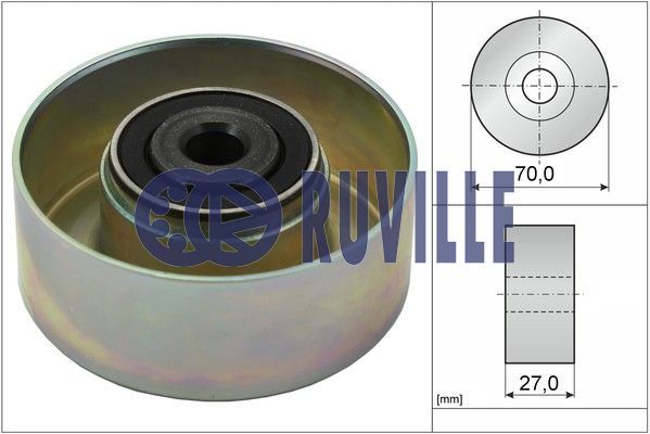 RUVILLE Паразитный / ведущий ролик, поликлиновой ремень 55961