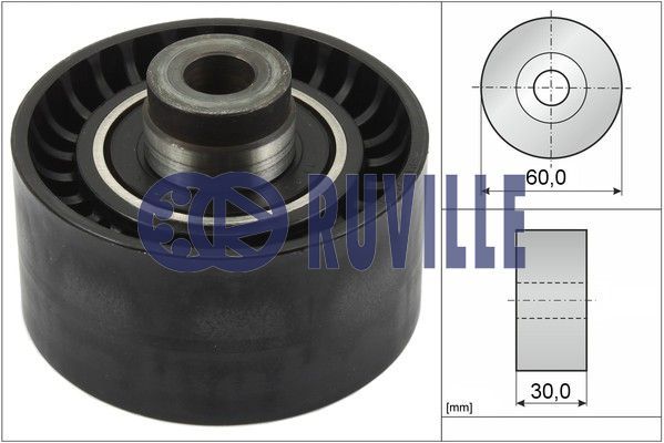 RUVILLE kreipiantysis skriemulys, paskirstymo diržas 55964