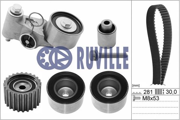 RUVILLE Комплект ремня ГРМ 5810775