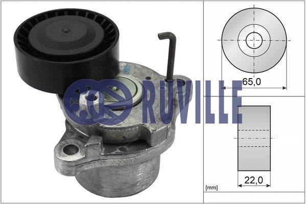 RUVILLE Натяжная планка, поликлиновой ремень 58440