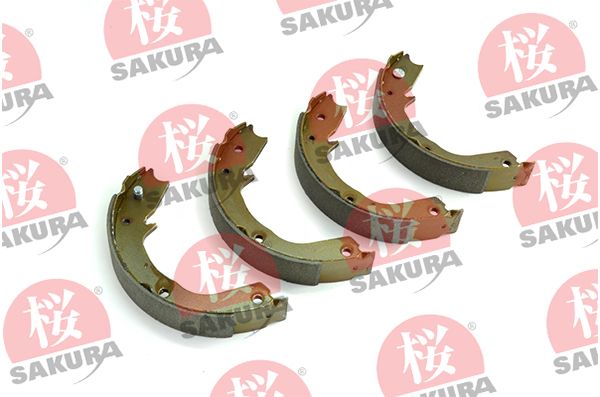SAKURA Комплект тормозных колодок, стояночная тормозная с 602-00-4227