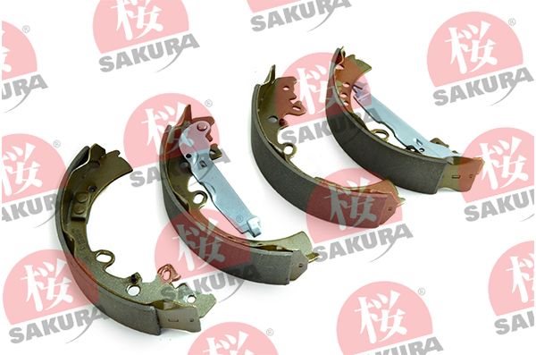 SAKURA Комплект тормозных колодок 602-20-3845