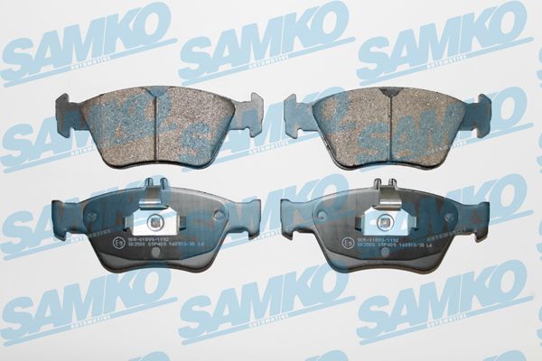 SAMKO Комплект тормозных колодок, дисковый тормоз 5SP409