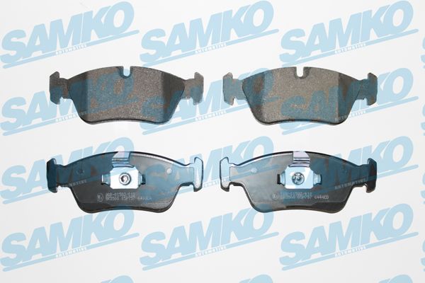 SAMKO Комплект тормозных колодок, дисковый тормоз 5SP757