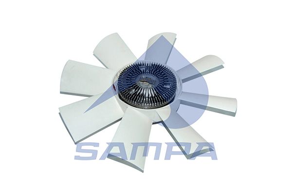 SAMPA ventiliatorius, radiatoriaus 041.411