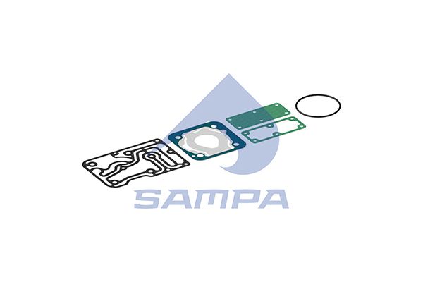 SAMPA tarpiklių rinkinys, keli vožtuvai 096.693