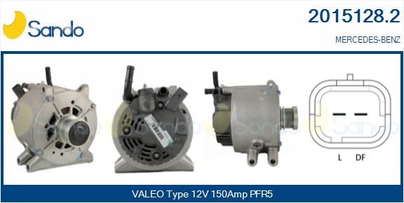 SANDO kintamosios srovės generatorius 2015128.2