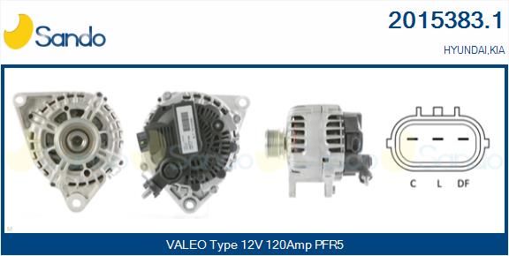 SANDO kintamosios srovės generatorius 2015383.1