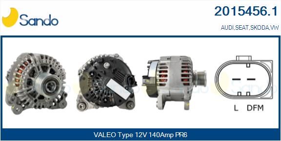 SANDO kintamosios srovės generatorius 2015456.1