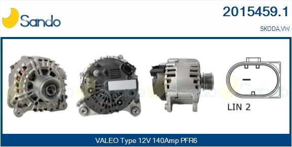 SANDO kintamosios srovės generatorius 2015459.1