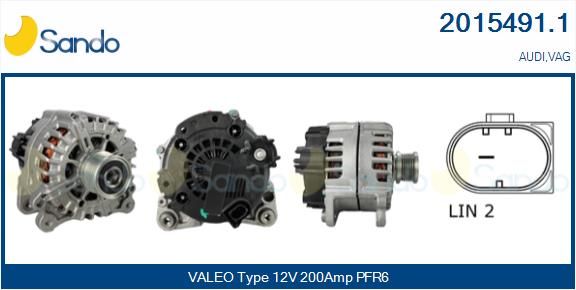 SANDO kintamosios srovės generatorius 2015491.1