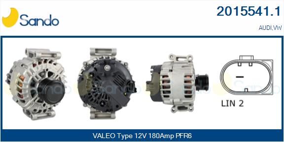 SANDO kintamosios srovės generatorius 2015541.1