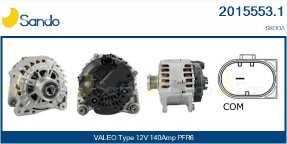 SANDO kintamosios srovės generatorius 2015553.1