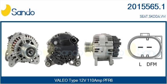 SANDO kintamosios srovės generatorius 2015565.1