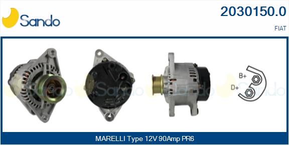 SANDO kintamosios srovės generatorius 2030150.0