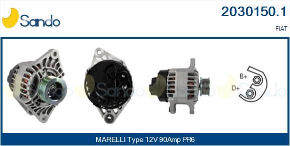 SANDO kintamosios srovės generatorius 2030150.1