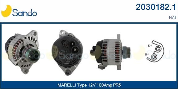 SANDO kintamosios srovės generatorius 2030182.1