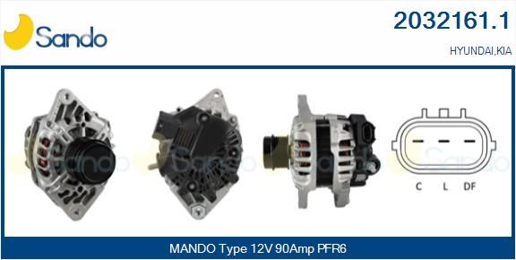 SANDO kintamosios srovės generatorius 2032161.1