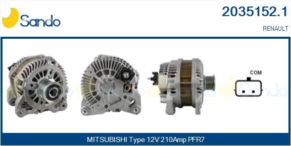 SANDO kintamosios srovės generatorius 2035152.1