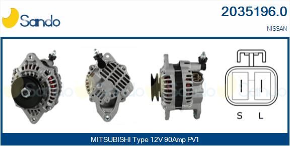SANDO kintamosios srovės generatorius 2035196.0