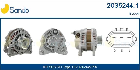 SANDO kintamosios srovės generatorius 2035244.1