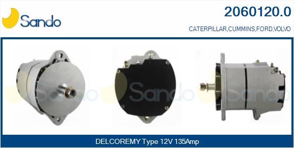 SANDO kintamosios srovės generatorius 2060120.0